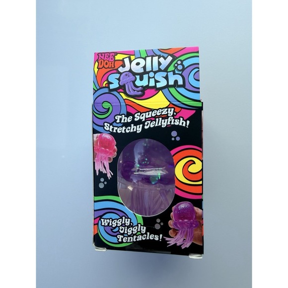 Nee Doh Jelly Squish Super Solid Squish Purple. Same Day Ship - Picture 3 of 5